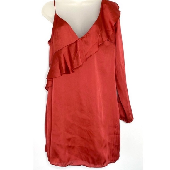 Lovers + Friends Asymmetrical Ruffle Mini Dress - Picture 3 of 5